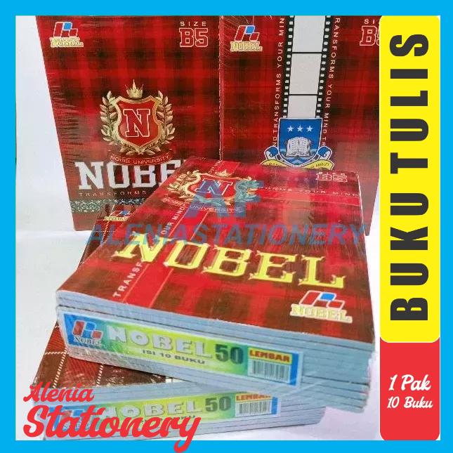 

BUKU TULIS SEKOLAH NOBEL/BOXY 1 PAK 50 LEMBAR