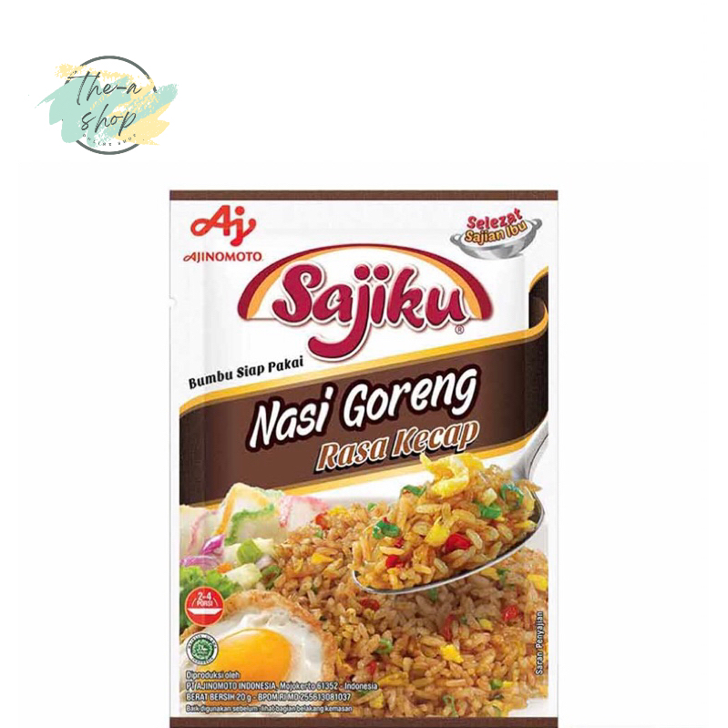 

Sajiku Nasi ayam goreng 20g Rasa Kecap ayam pedas