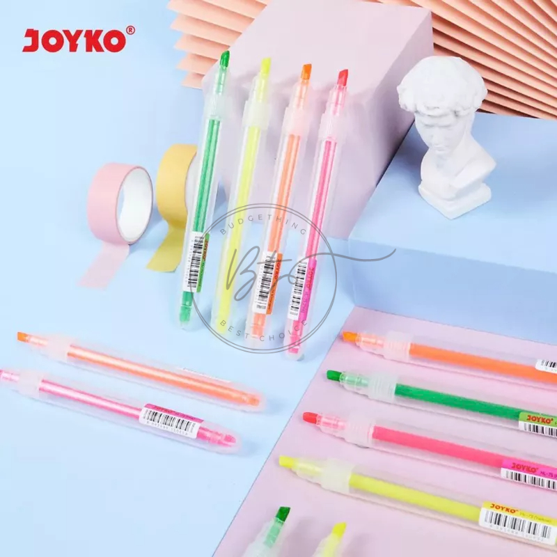 

[B217] Highlighter Penanda Berwarna Joyko HL-73 ~ 76