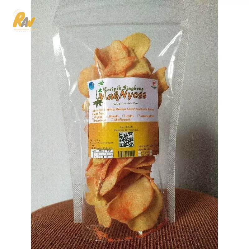 

MakNyoss Keripik Singkong 100Gram