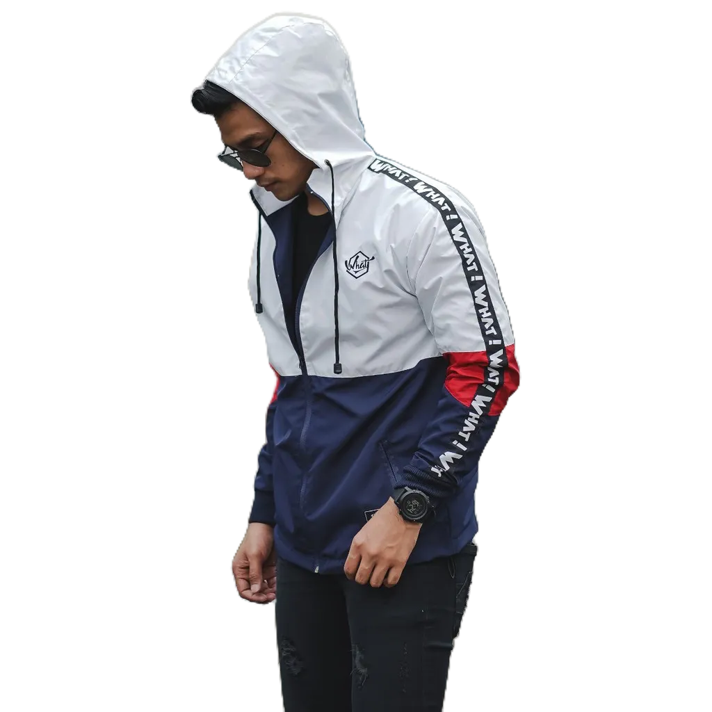 INST Jaket Windbreaker 3D | JAKET Olahraga Lari Running | JAKET PARASUT PRIA