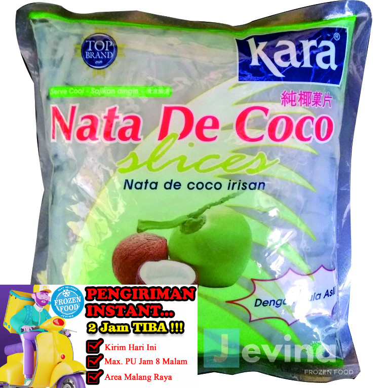 

Nata De Coco Slices/Irisan Kara 1kg