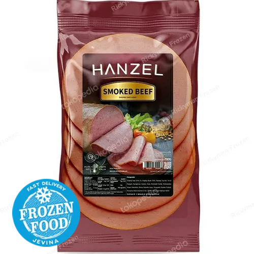 

Hanzel Smoked Beef 12pcs 200g