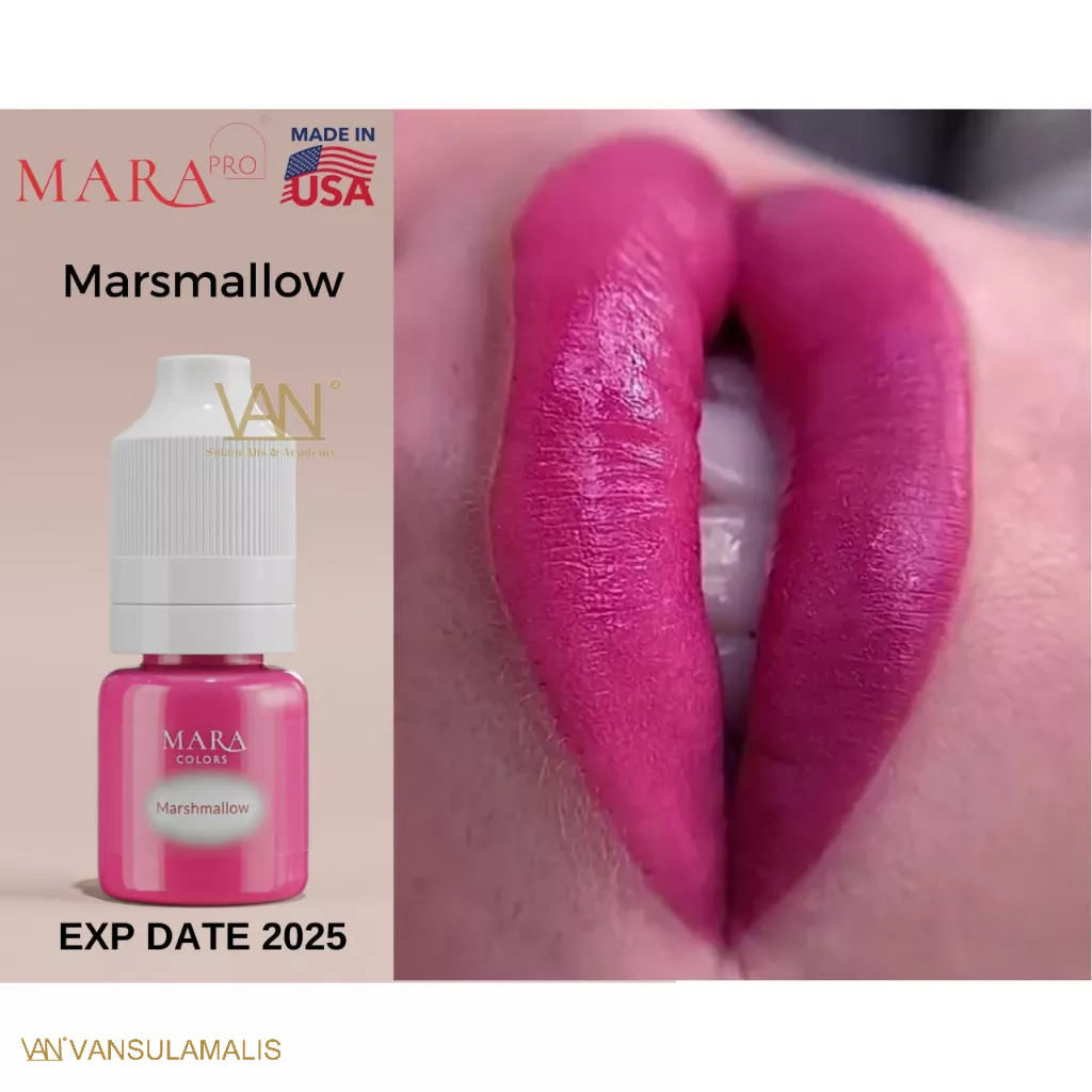 TINTA SULAM BIBIR MARA PRO MARSHMALLOW ORIGINAL MADE IN USA EXP DATE 2025