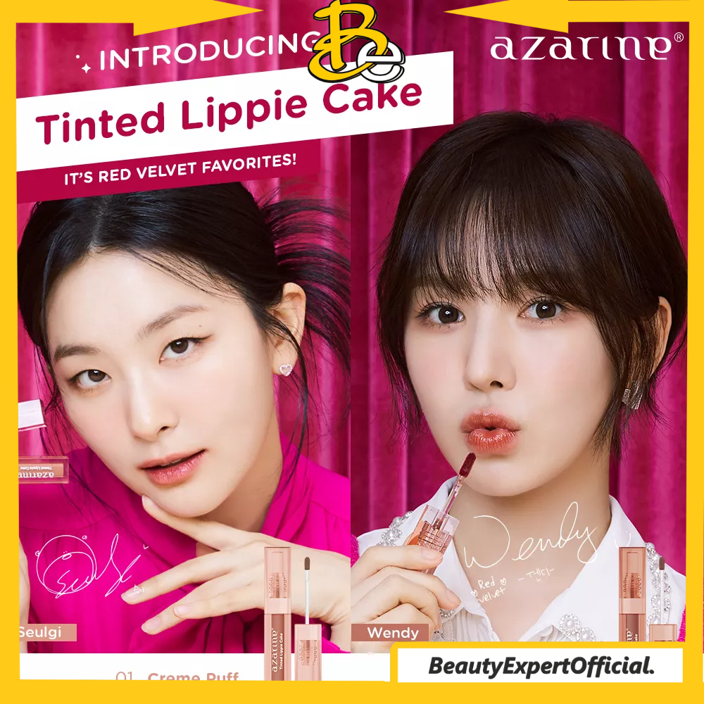 ⭐️ Beauty Expert ⭐️ [Azarine x Red Velvet] Tinted Lippie Cake Lip Tint 2.9ml