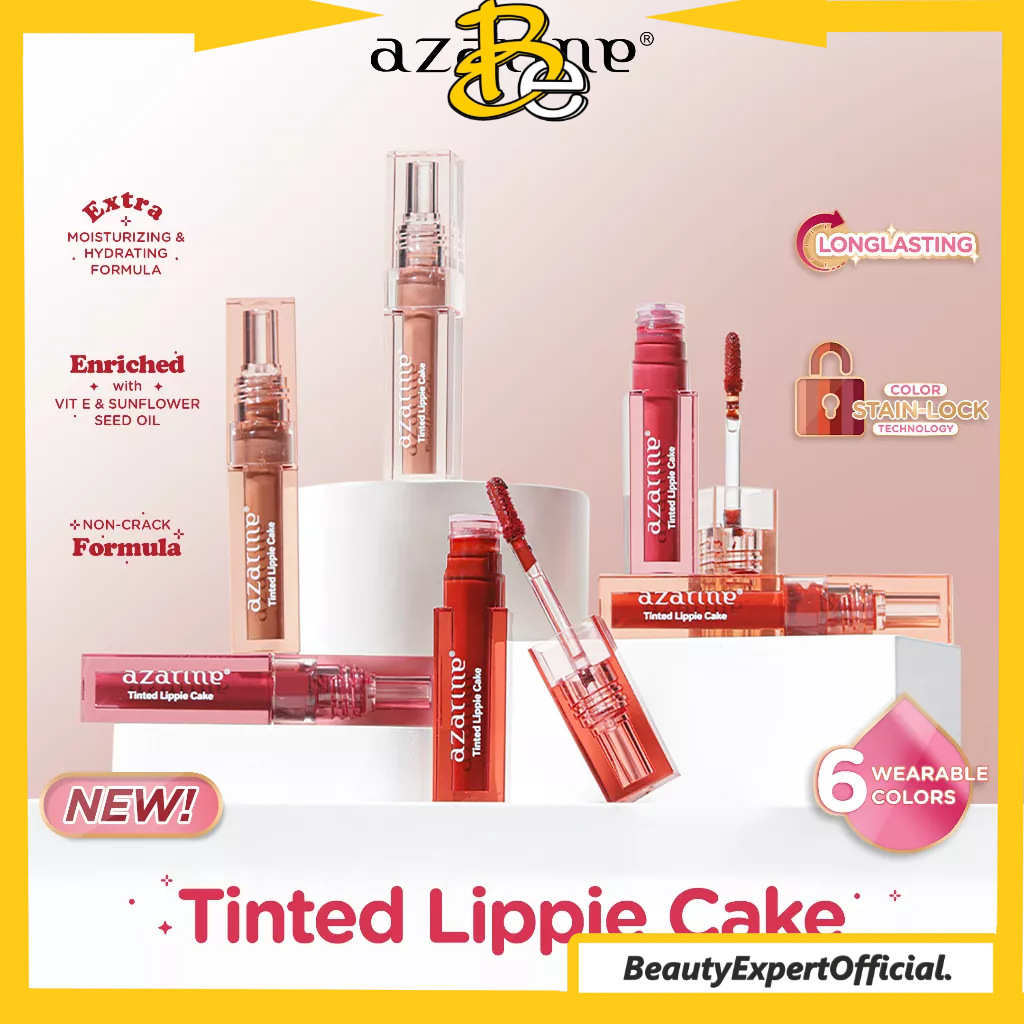 ⭐️ Beauty Expert ⭐️ [Azarine x Red Velvet] Tinted Lippie Cake Lip Tint 2.9ml