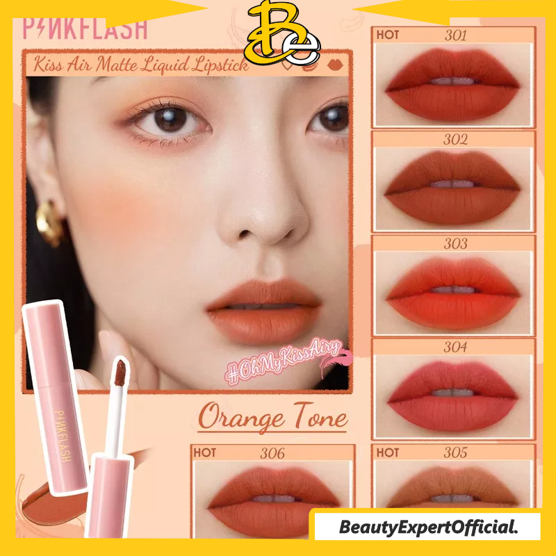 ⭐️ Beauty Expert ⭐️ PINKFLASH OhMyKissAiry Liquid Lipstick PF-M01 - Waterproof Lip &amp; Cheek