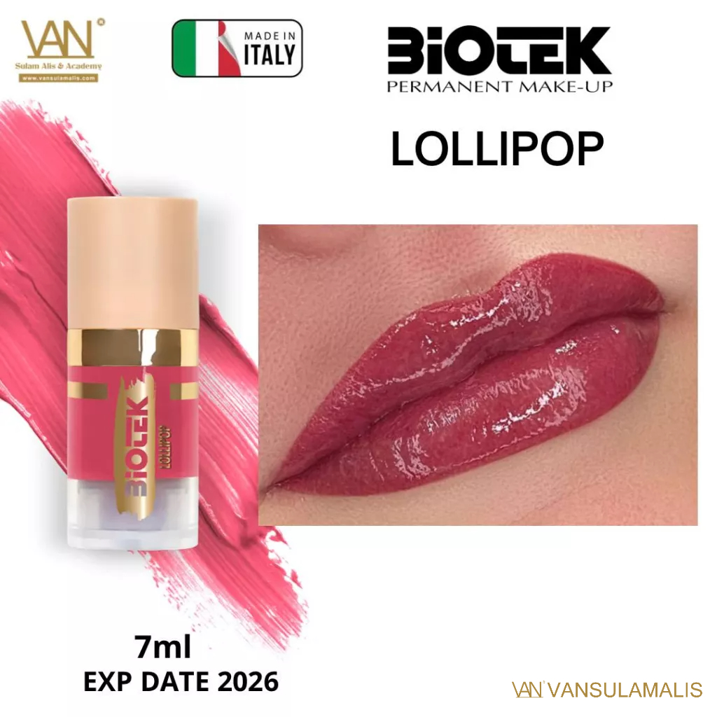 TINTA SULAM BIBIR BIOTEK LOLLIPOP ORIGINAL MADE IN ITALY