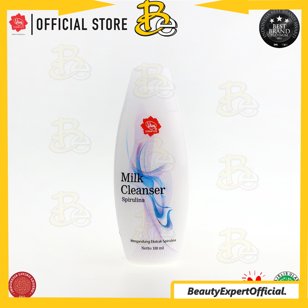 ⭐️ Beauty Expert ⭐️ VIVA Milk Cleanser Susu Pembersih - Viva Face Tonic Toner Air Mawar 100ml 200ml