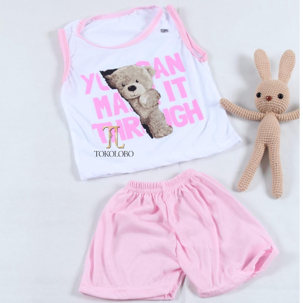 tokolobo set anak singlet bear you can