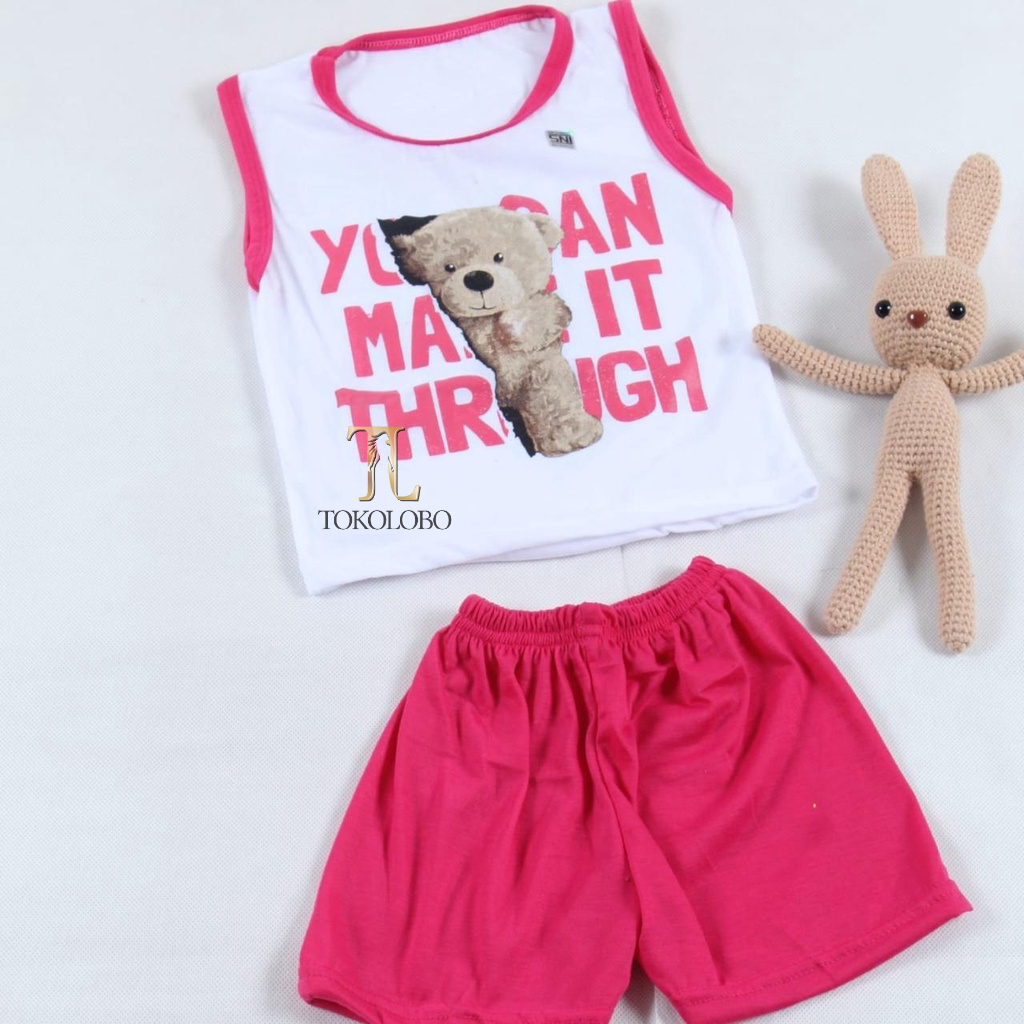 tokolobo set anak singlet bear you can