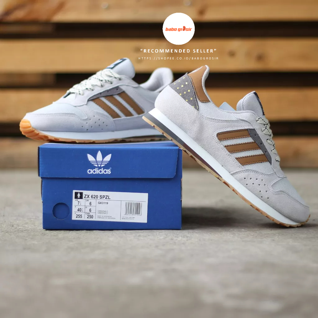 PROMO Sepatu Sneakers Adidas ZX 620 Spezial Premium TOP Quality, Bahan Kulit Suede ASLI, Harga Termurah