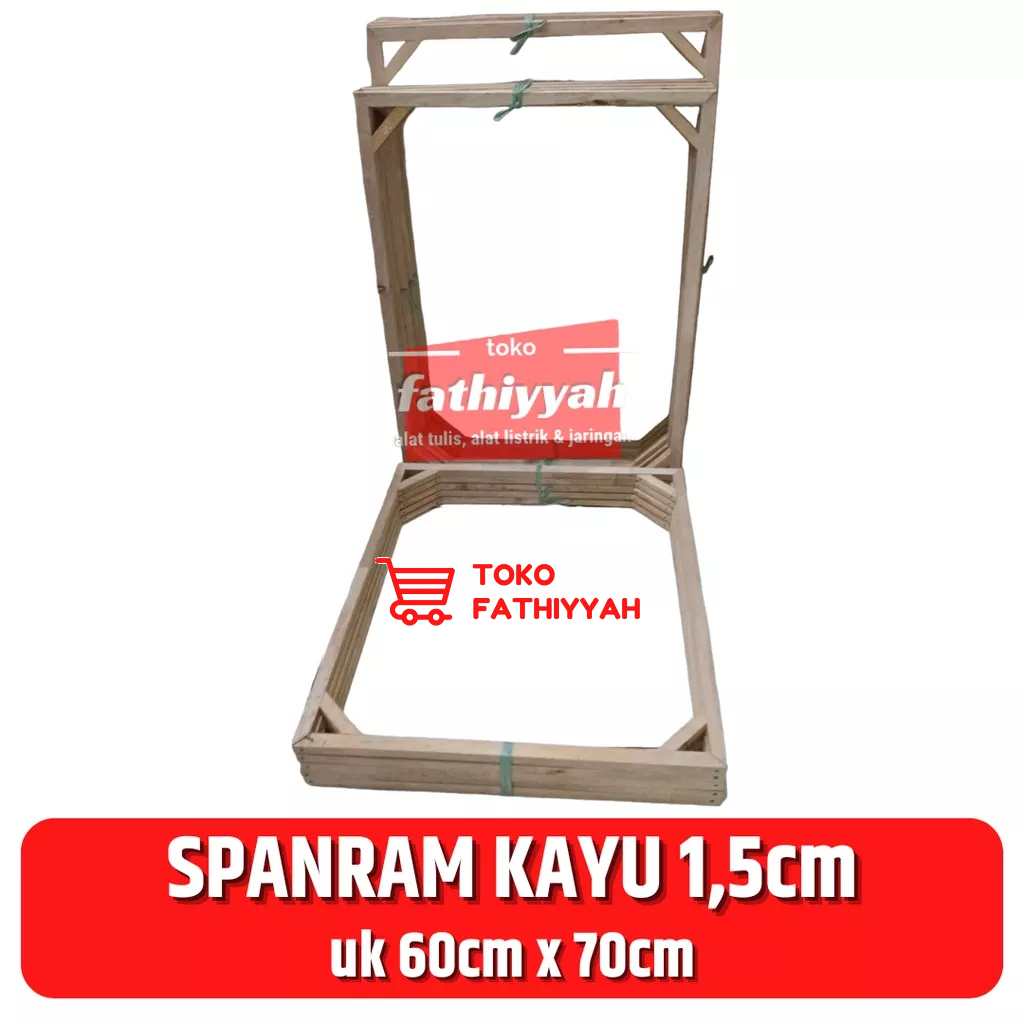 

SPANRAM KANVAS FRAME KAYU 70x70