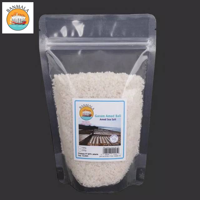 

Garam Amed Premium Laut Bali 250 gr Artisan Sea Salt Banmala
