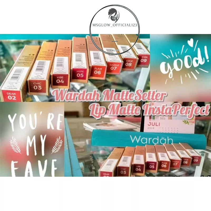 (COD) Discount terbesar wardah instaperfect lipcream ori termurah lipcream wardah instaperfect lipcr