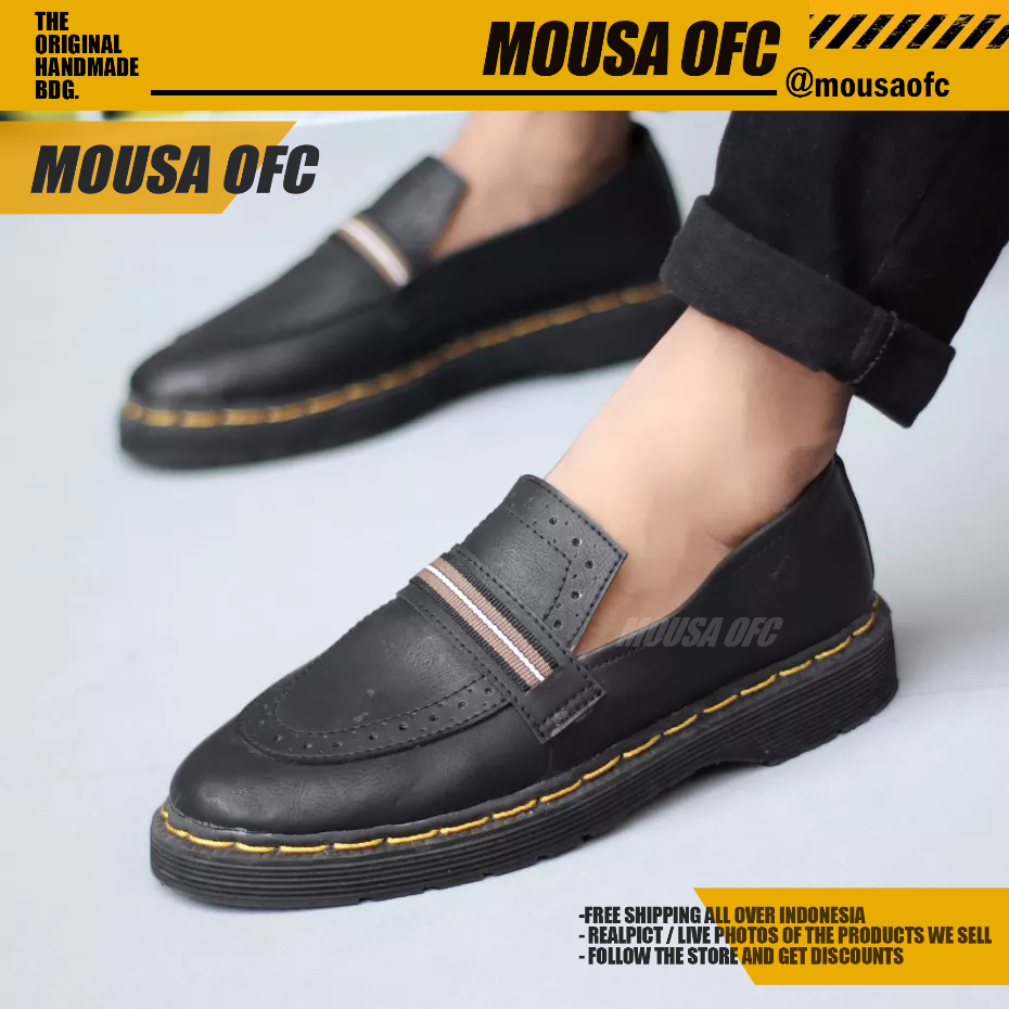 Sepatu Loafers Docmart Formal Kerja Pria