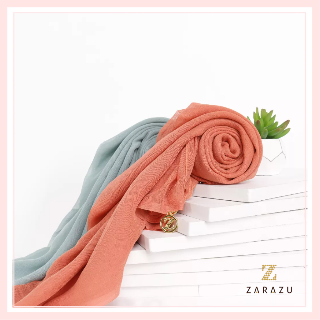 Heaven Scarf - Identity Daily Miranda Chic Signature Scarf Paris Japan Premium by Zarazu [Light Seri