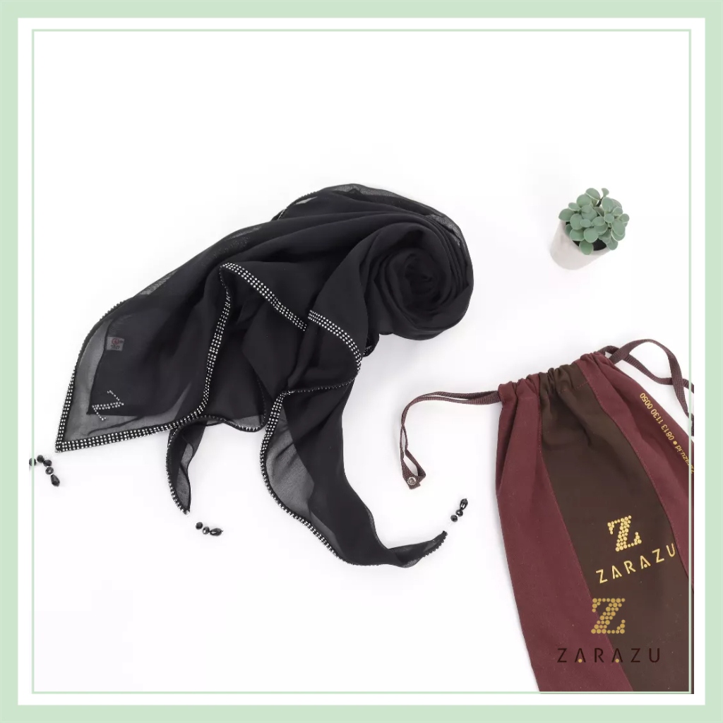 Shella Scarves - Donna Prive Scarf Signature Paris Japan Diamond Premium by Zarazu