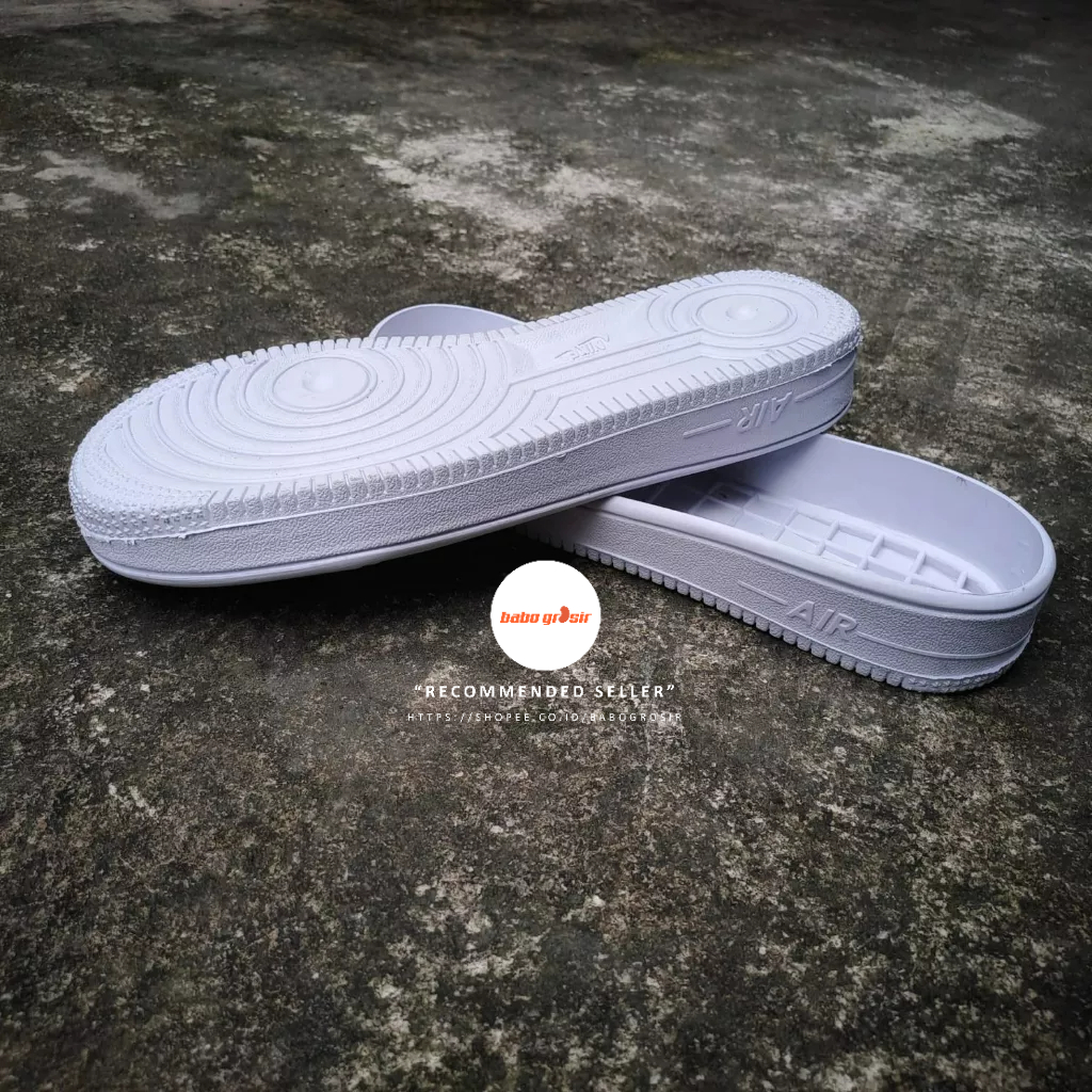 Outsole Nike Air Force 1 Warna dan Size Lengkap, Size Kecil dan Size Besar hingga 44/45. Bahan Karet Rubber Kualitas Import Lentur dan Tidak Licin. Cocok untuk Repair Sepatu