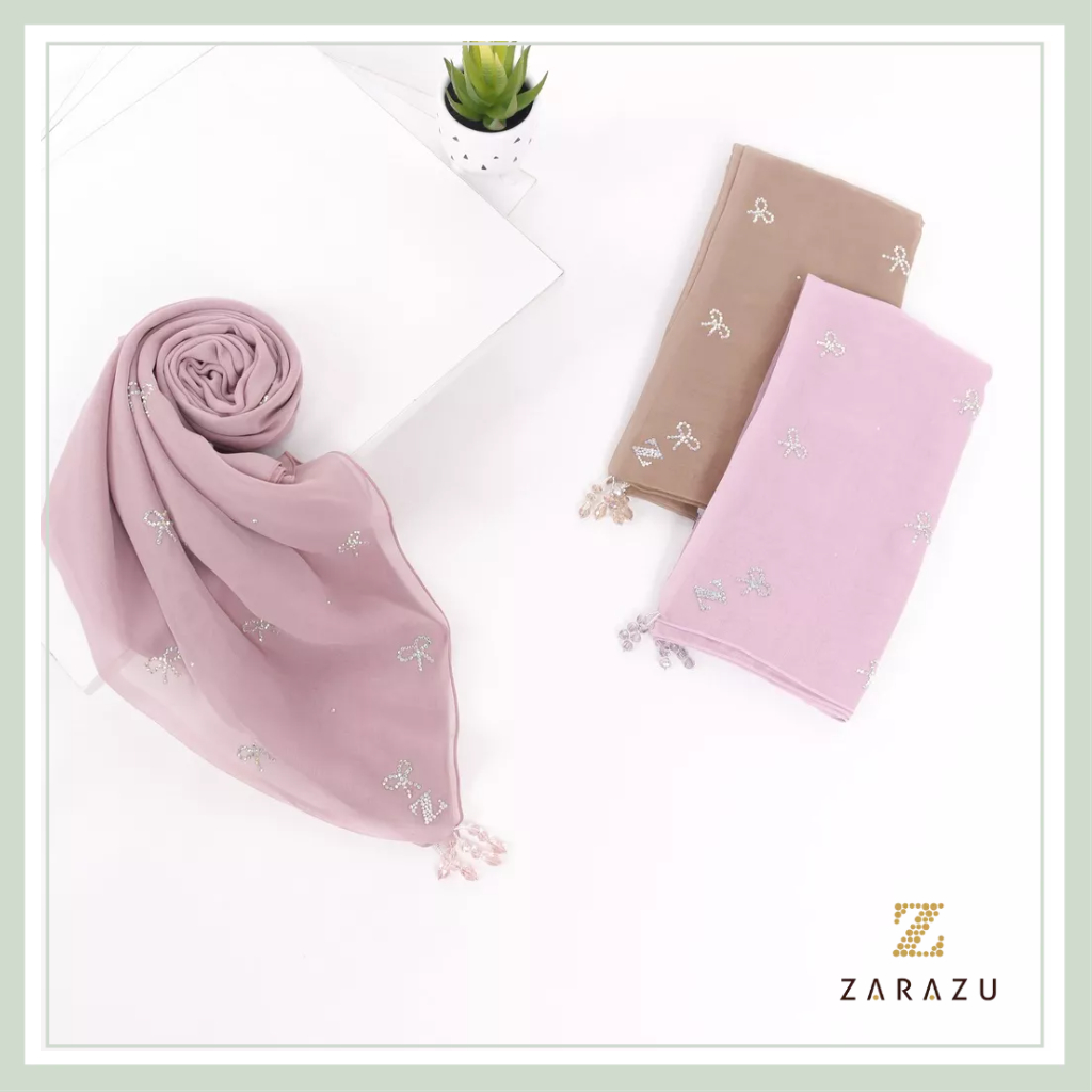 Ria Scarf - The Signature Miranda Series Paris Japan Scarf Crystal Puspita Premium