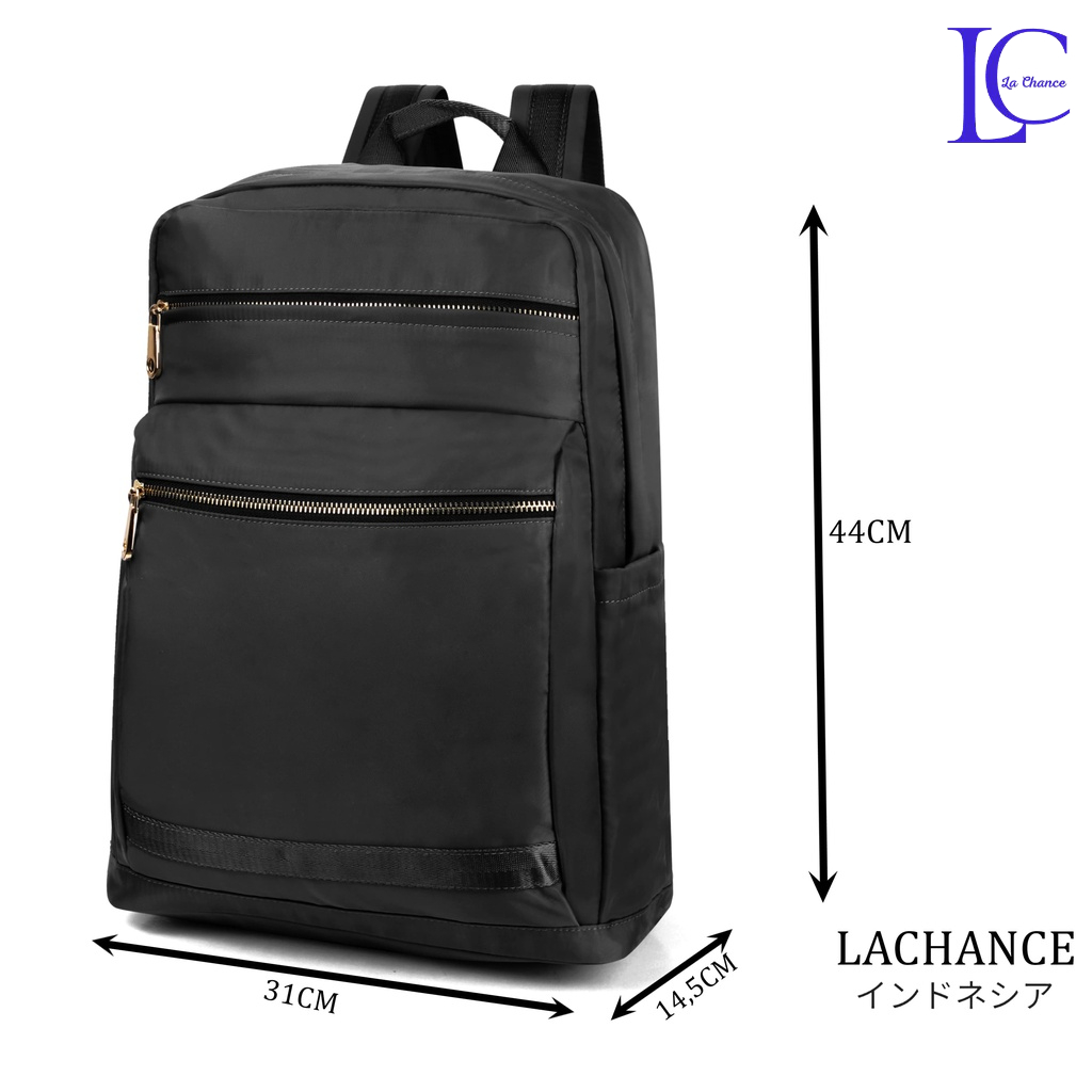 RANSEL IMPORT BRANDED PREMIUM BACKPACK FASHION POLOS | TAS PUNGGUNG RANSEL SEKOLAH / KULIAH | Merk La Chance