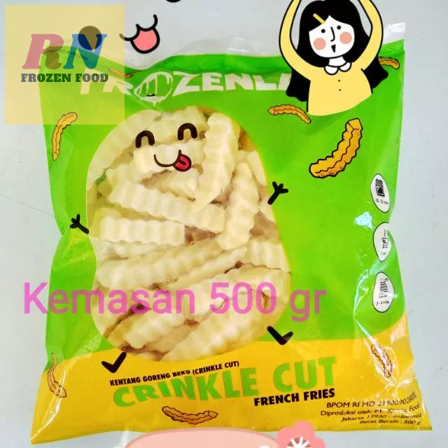 

Kentang Frozenland kemasan 500 gr