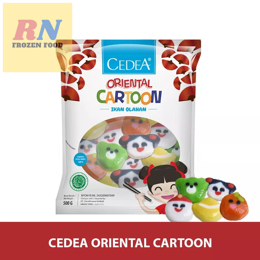

Cedea Oriental Cartoon 500 gr II Cedea II Bentuk Cartoon II Viral
