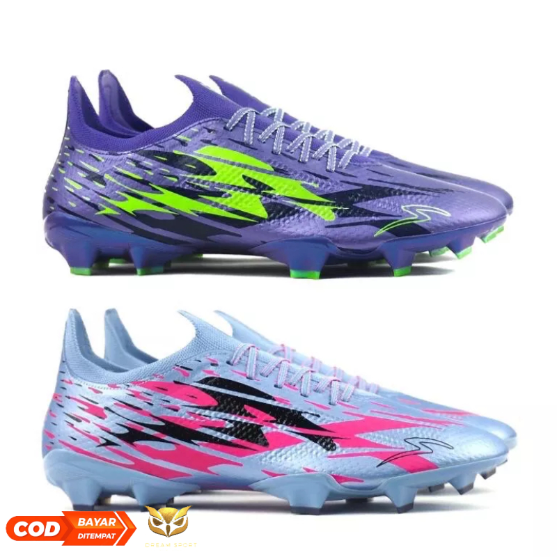 SPECS Accelerator Alpha Xtd Elite Fg Lilac Blue - Sepatu Sepak Bola Specs Elite Alpha