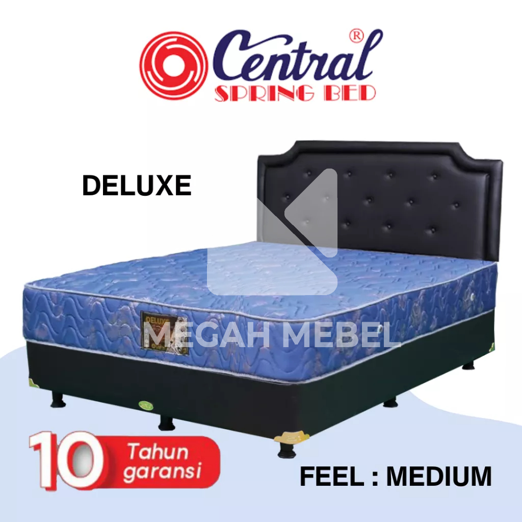 Central Springbed Tipe Deluxe Kasur Saja Full Set