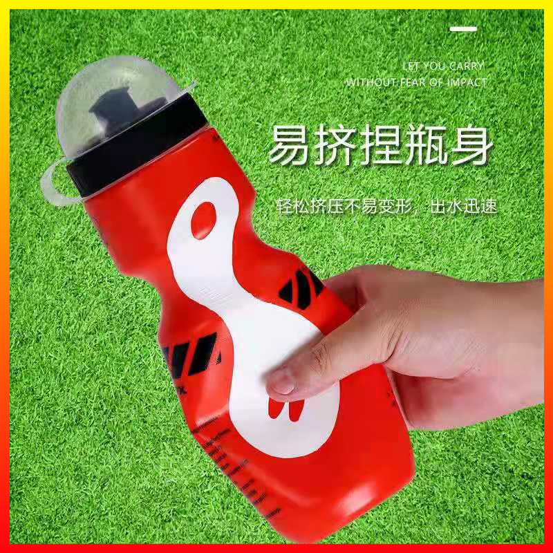 Botol Minum Sepeda Bicycle Bottle 650ml Double Head Cover Plastic BPA Free - OMHANYBK