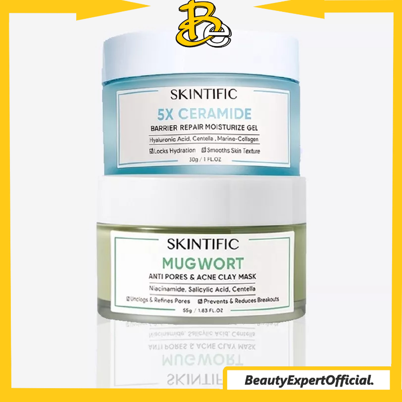 ⭐️ Beauty Expert ⭐️ SKINTIFIC - Barrier Moisture Gel | Mugwort Clay Mask | Ceramide Barier Moist