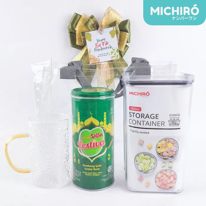 

Michiro Hampers Eid Mubarak / Ramadhan Hampers EID Mubarak / Kado Lebaran / Parcel Ramdhan Kareem / Kado Hampers Lebaran