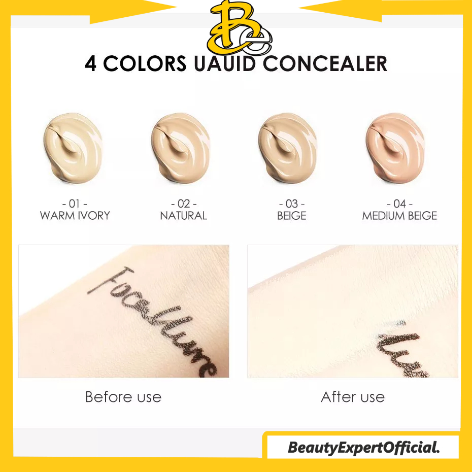 ⭐️ Beauty Expert ⭐️ FOCALLURE Big Cover Liquid Concealer-Face MakeUp
