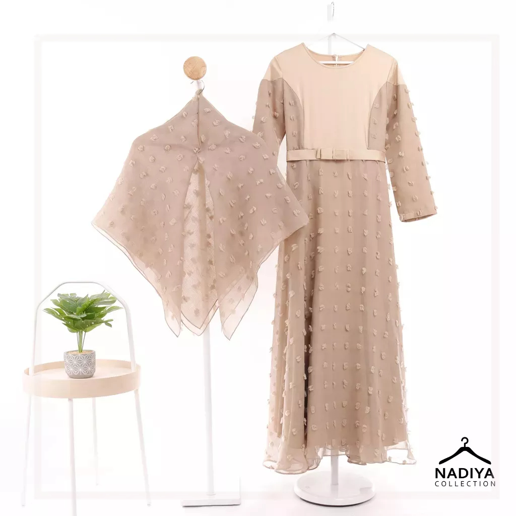 Hikmat Fashion Prive - Aluna Asma Abaya - Dress Prive Zara Premium by Nadiya