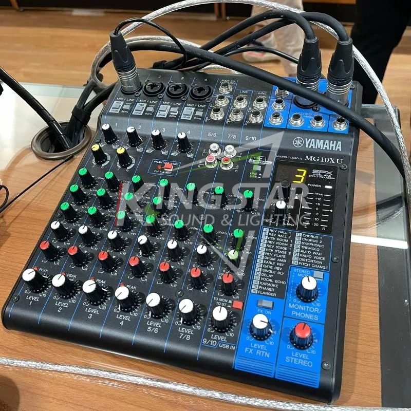 Mixer Yamaha MG10XU Original Audio MG 10 XU 10XU