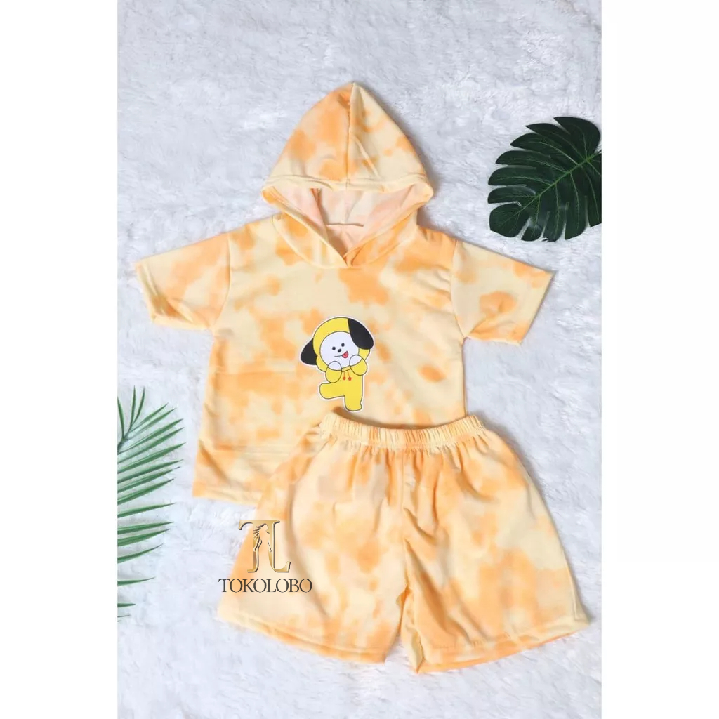 tokolobo set hodie anak BT21 cleatisa unisex