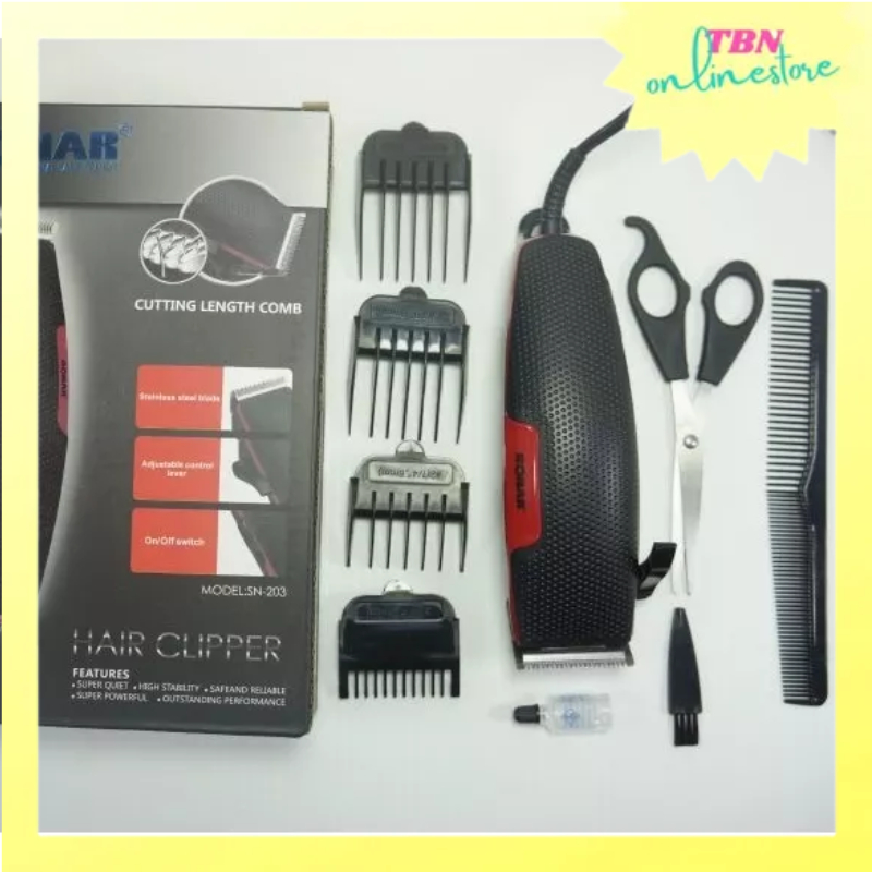 Alat Mesin Cukur SONAR SN-202 / SN-203 Hair Clipper Professional Trimmer