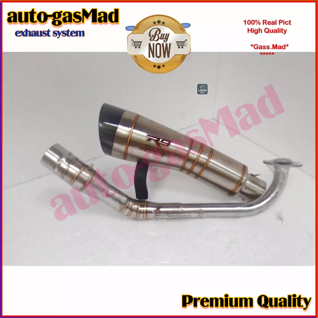 Knalpot R9 H2 sarang tawon motor Aerox Nmax Pcx Adv150 Vario150