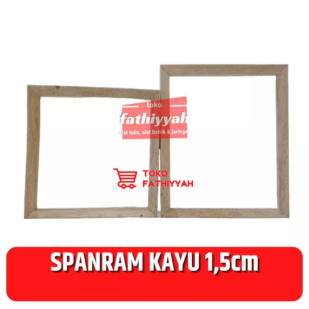 

SPANRAM KANVAS FRAME KAYU 25x25 25x30