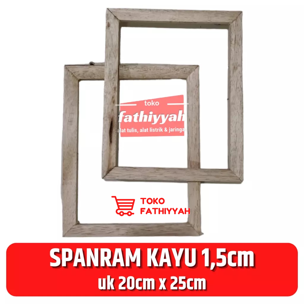 

SPANRAM KANVAS FRAME KAYU 20x25