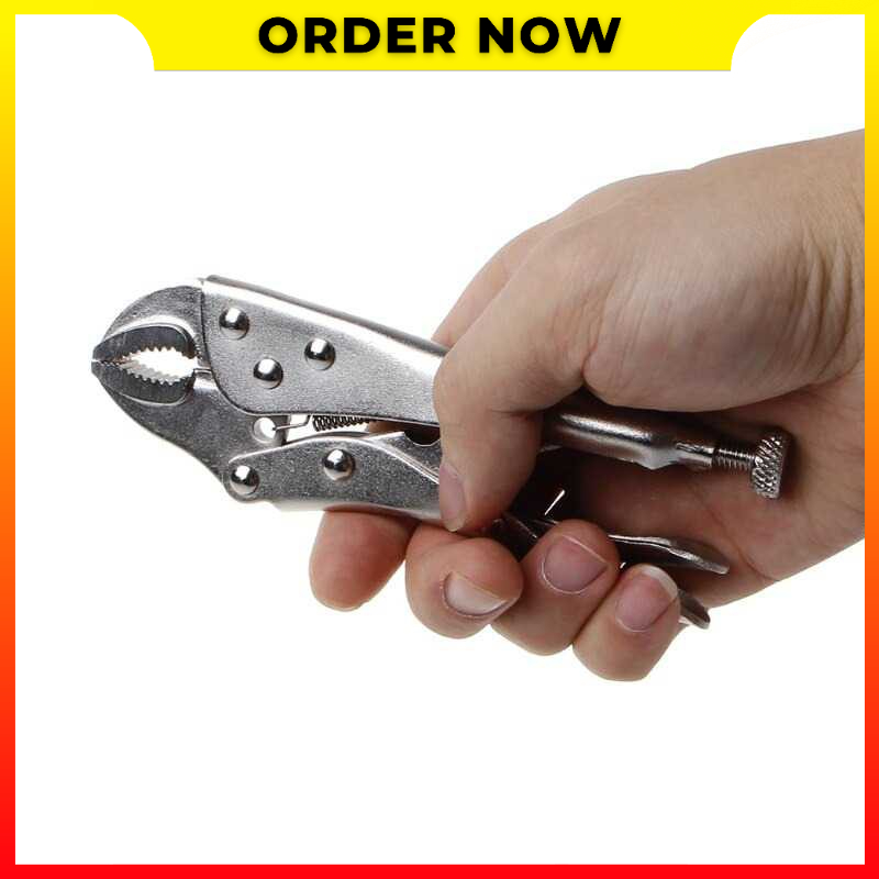 Locking Pliers Tang Buaya Multifungsi Locking Pliers Ground Mouth Lock 5 Inch YOFE - 7ROTEOXX