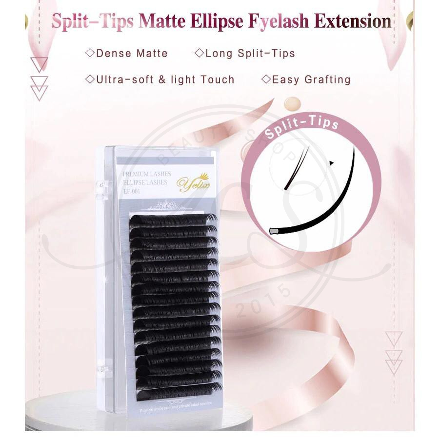 YELIX ELLIPSE PREMIUM EYELASH SUPER LEMBUT BEST SELLER 12lines