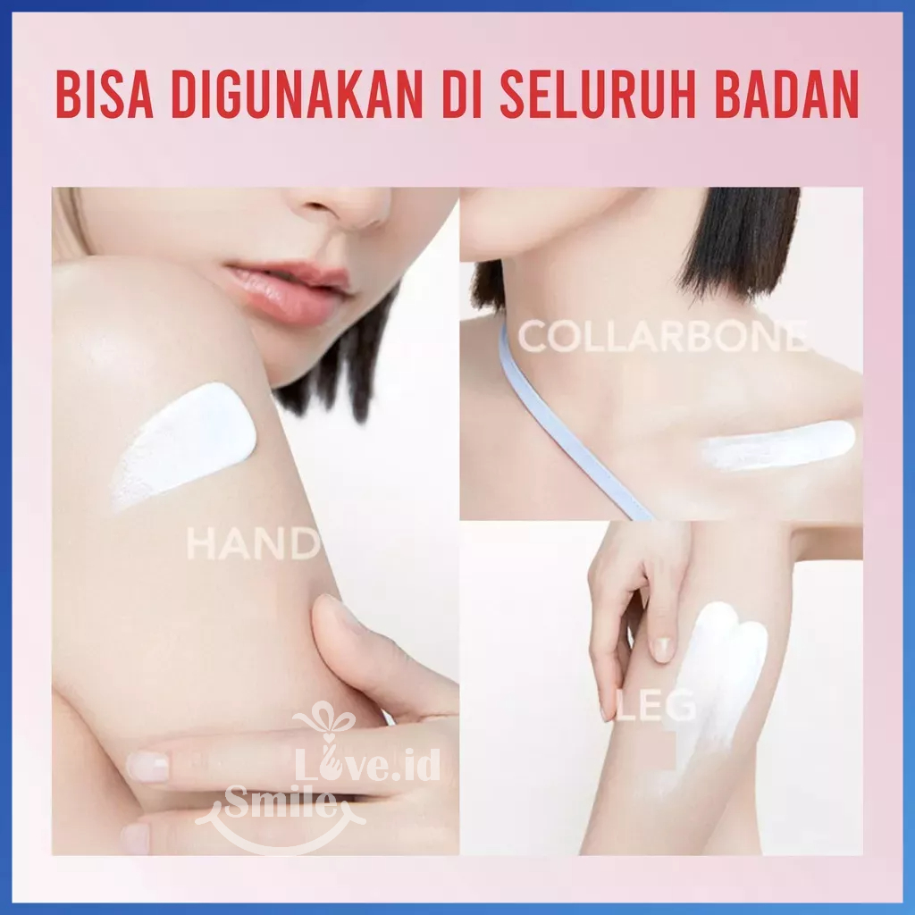 LAMEILA Make Up Base Plain Face Cream Lazy Makeup Base Krim Rias Malas Pelembab Kulit 50ml L63