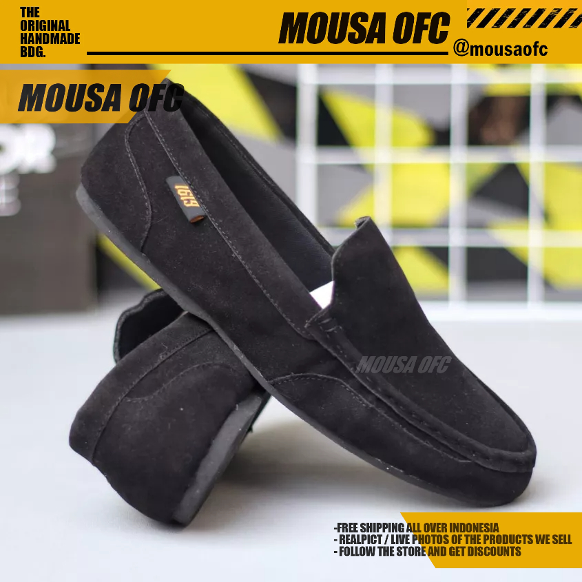 Sepatu Casual Slip On Selop Pria