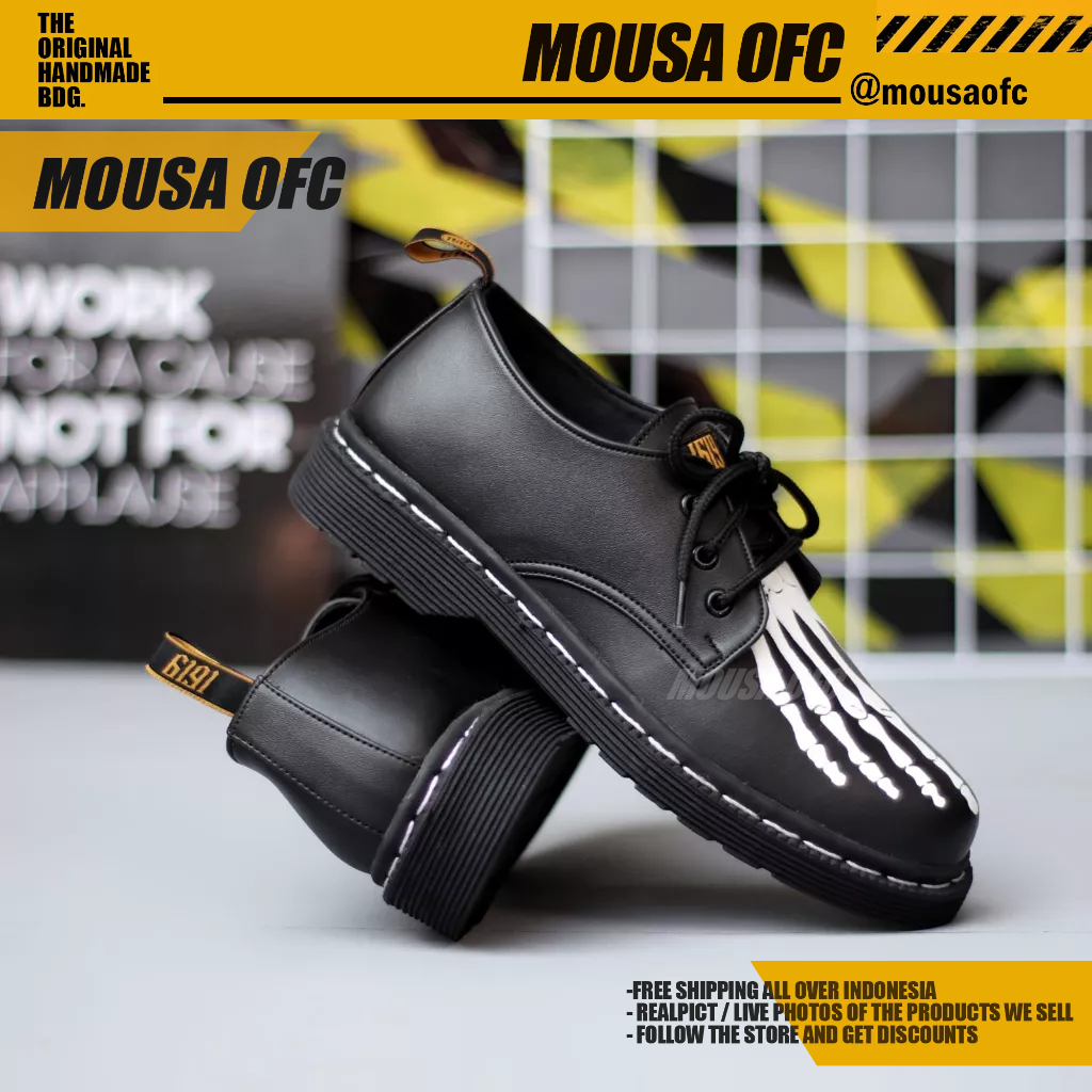 Sepatu Docmart Formal Oxford Kerja Skul Pria