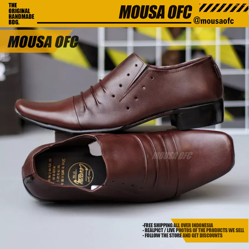 Sepatu Formal Pantofel Pria Ukuran Besar 44 45 46 47