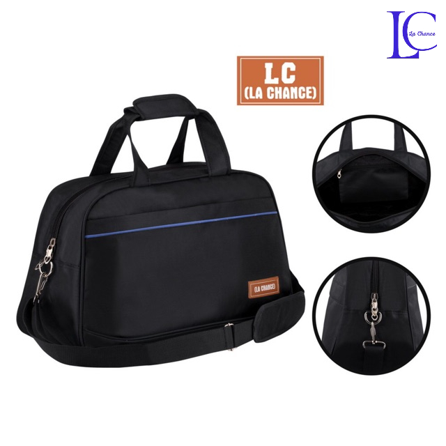 TRAVEL BAG LC 100 / HAND CARRY / KOPER LUGGAGE ORGANIZER (3 WARNA) Hitam,Merah,Biru