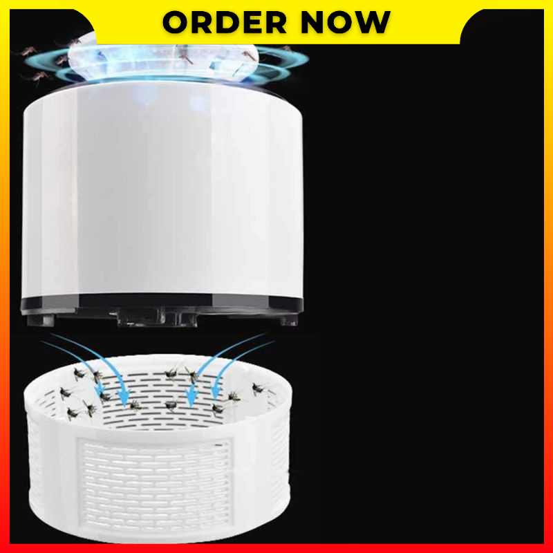 Lampu UV LED Perangkap Anti Nyamuk Listrik Pembunuh Serangga Taffware 139 - OMHX3JBK