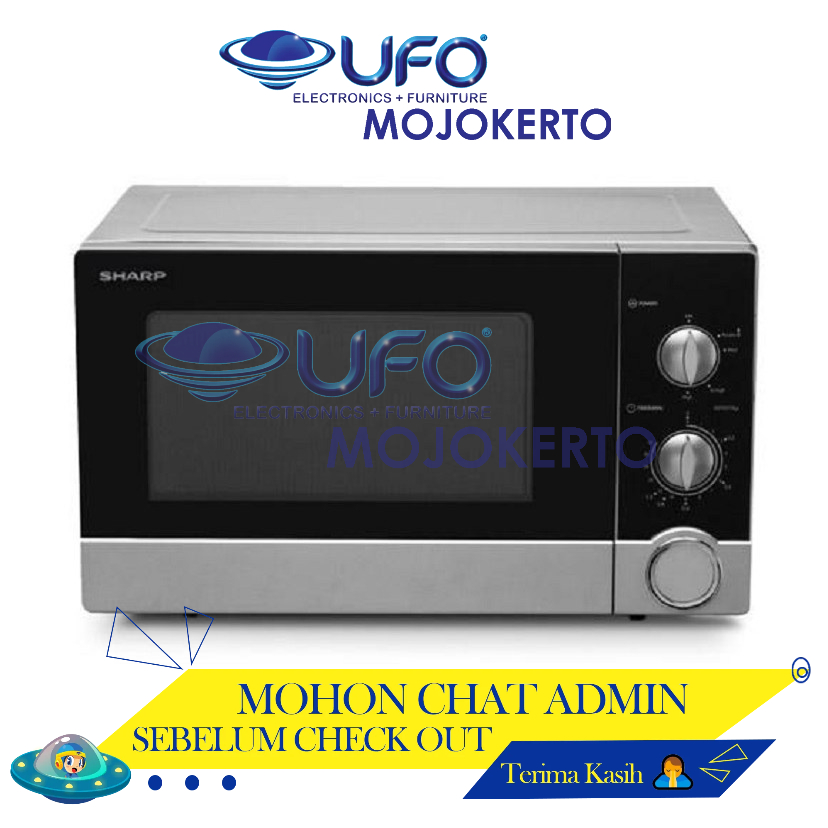 Microwave Sharp OVEN 23L - Microwave Listrik Low Watt - Microwafe - Murah - R21DOSIN