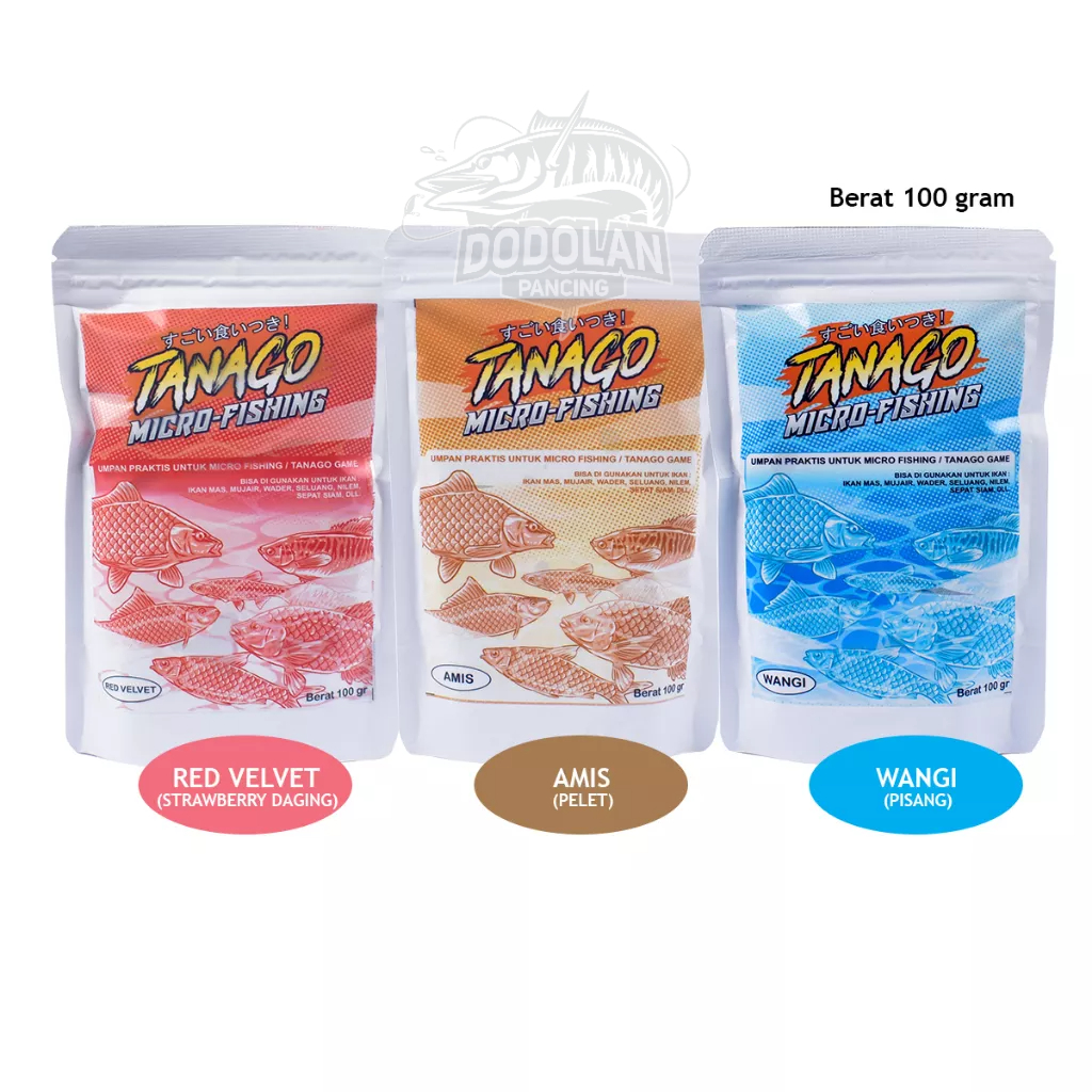 Umpan Tanago Umpan Praktis Mikro Fishing Tanago Game Dodolan Pancing